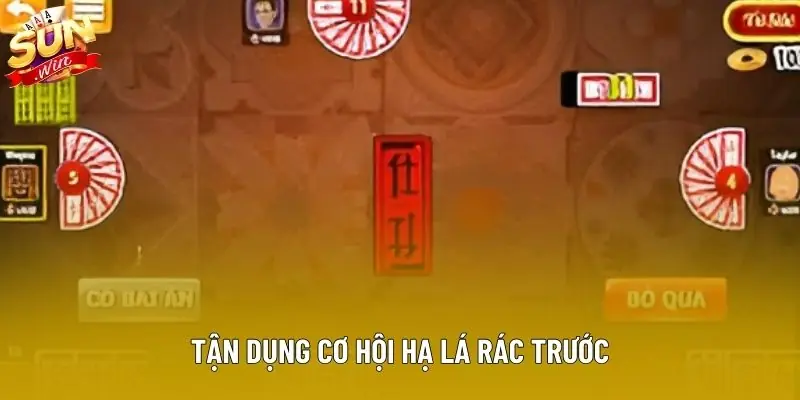 Tận dụng cơ hội hạ lá rác trước Tận dụng cơ hội hạ lá rác trước