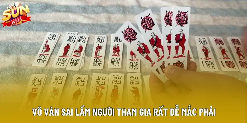 Vô vàn sai lầm người tham gia rất dễ mắc phải Vô vàn sai lầm người tham gia rất dễ mắc phải