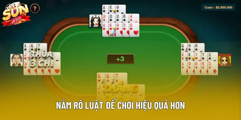 Nắm rõ luật để chơi hiệu quả hơn Nắm rõ luật để chơi hiệu quả hơn