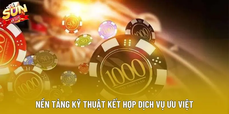 Nền tảng kỹ thuật kết hợp dịch vụ ưu việt Nền tảng kỹ thuật kết hợp dịch vụ ưu việt