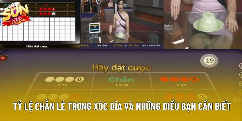 Tỷ lệ chẵn lẻ trong xóc đĩa và những điều bạn cần biết