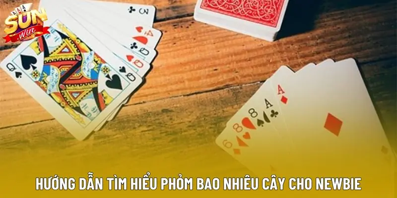 Hướng dẫn tìm hiểu phỏm bao nhiêu cây cho newbie