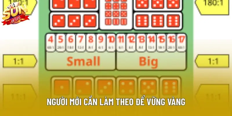 Người mới cần làm theo để vững vàng Người mới cần làm theo để vững vàng